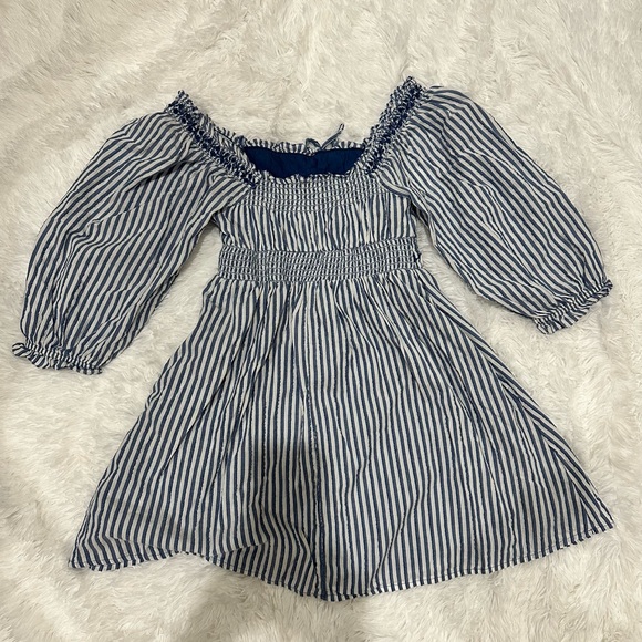 Extra small blue and white striped American Eagle dress - Picture 3 of 3